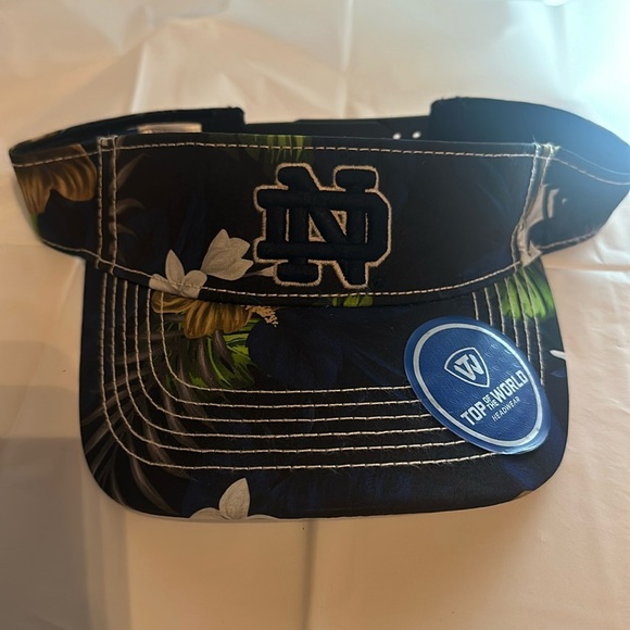 Notre Dame Hawaiian Football Visor - Picture 1 of 5
